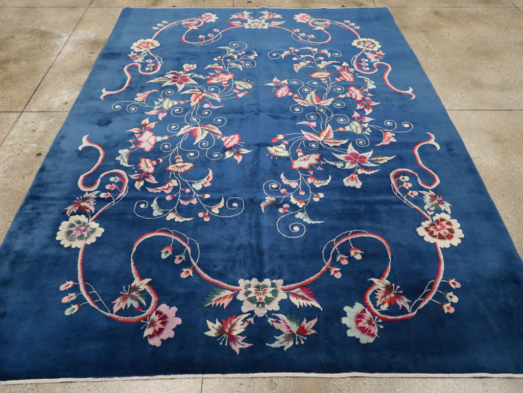 Vintage Chinese Art Deco Room Size Carpet, No.30900 - Galerie Shabab