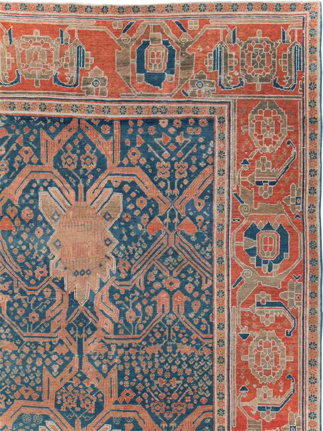 Antique Persian Bakshaish Room Size Carpet, No.30903 - Galerie Shabab