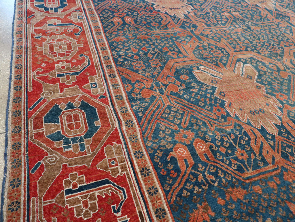 Antique Persian Bakshaish Room Size Carpet, No.30903 - Galerie Shabab