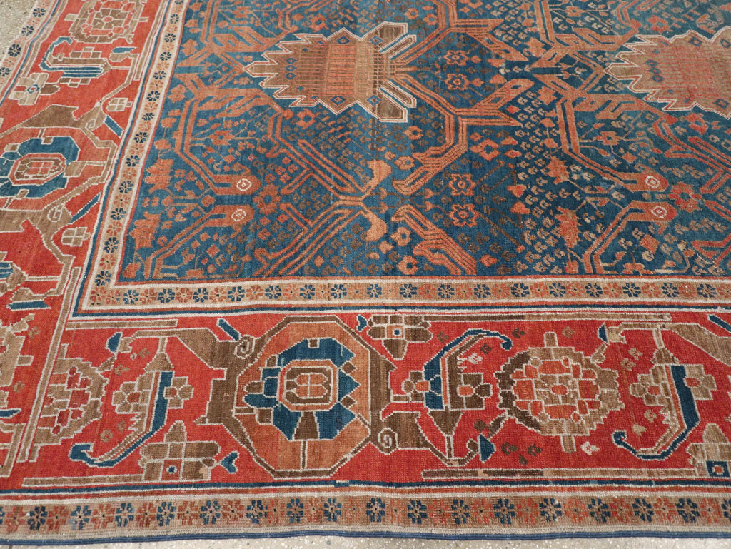 Antique Persian Bakshaish Room Size Carpet, No.30903 - Galerie Shabab