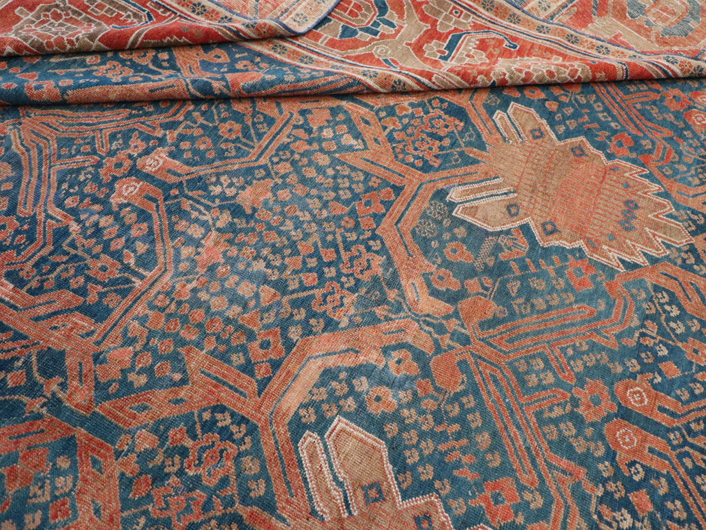 Antique Persian Bakshaish Room Size Carpet, No.30903 - Galerie Shabab