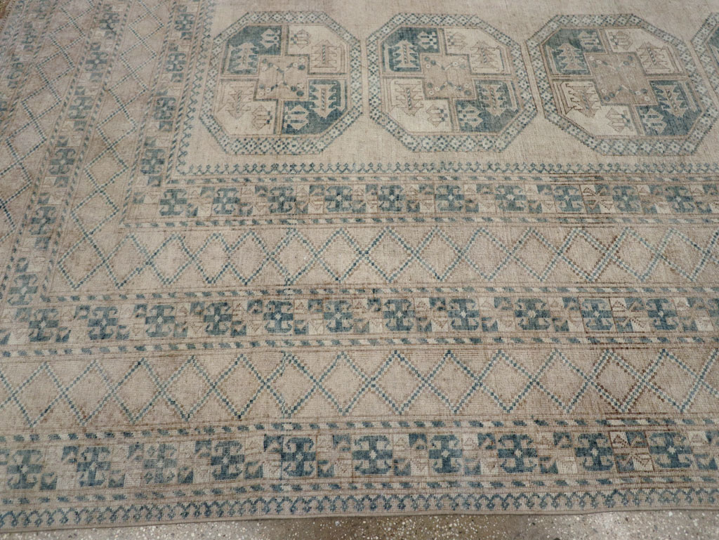 Vintage Turkoman Carpet, No.30904 - Galerie Shabab