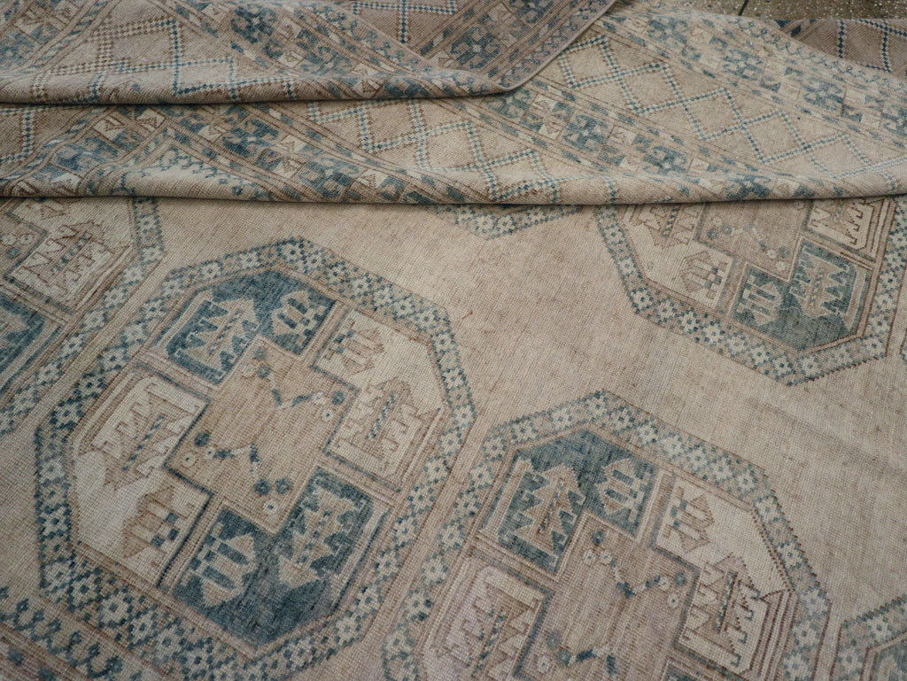 Vintage Turkoman Carpet, No.30904 - Galerie Shabab