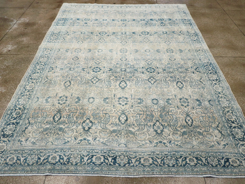 Vintage Persian Bidjar Room Size Carpet, No.30905 - Galerie Shabab