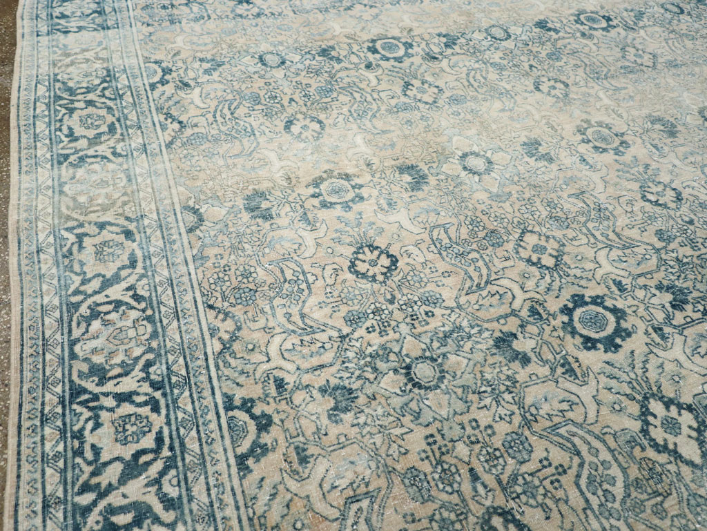 Vintage Persian Bidjar Room Size Carpet, No.30905 - Galerie Shabab