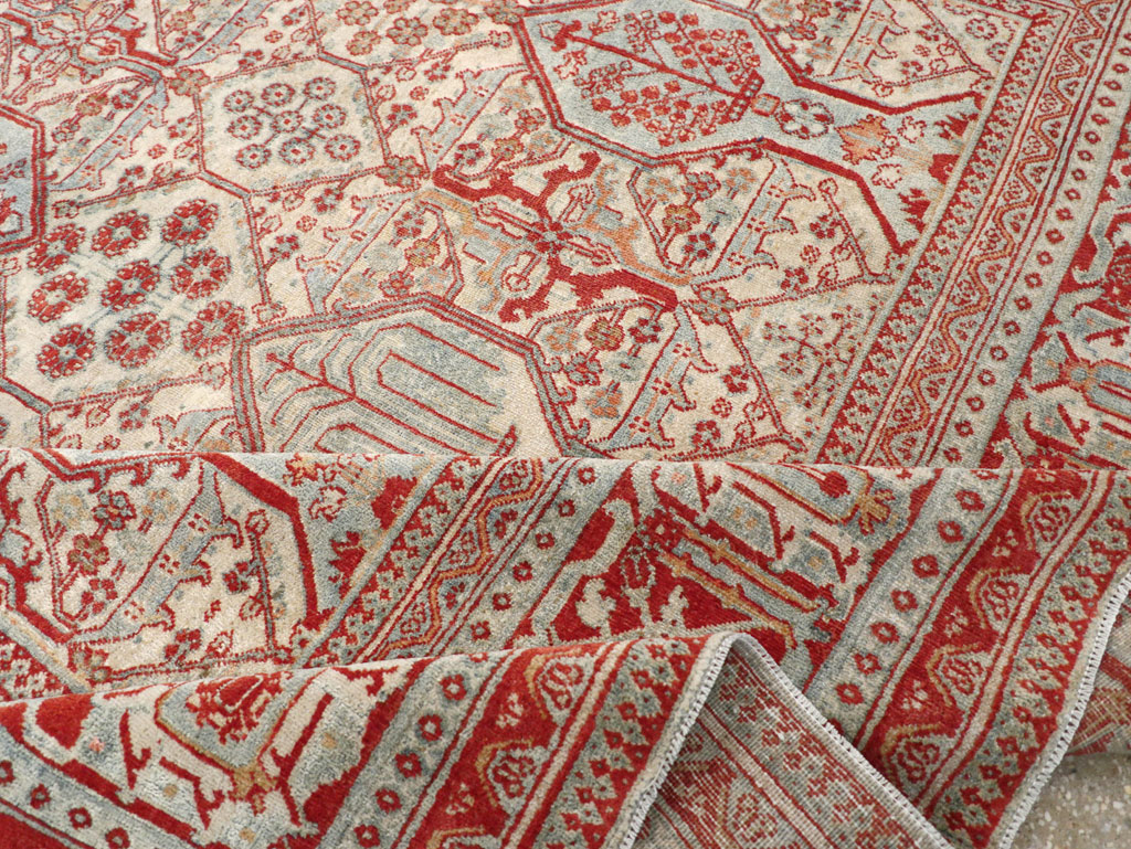 Vintage Persian Joshegan Room Size Carpet, No.30910 - Galerie Shabab