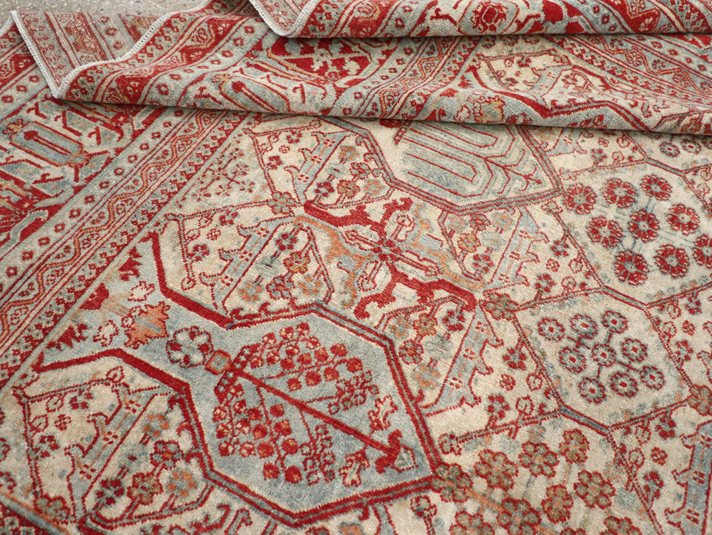 Vintage Persian Joshegan Room Size Carpet, No.30910 - Galerie Shabab