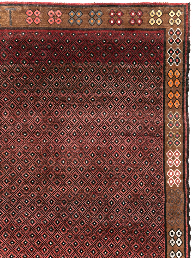 Vintage Turkish Anatolian Small Room Size Carpet, No.30916 - Galerie Shabab