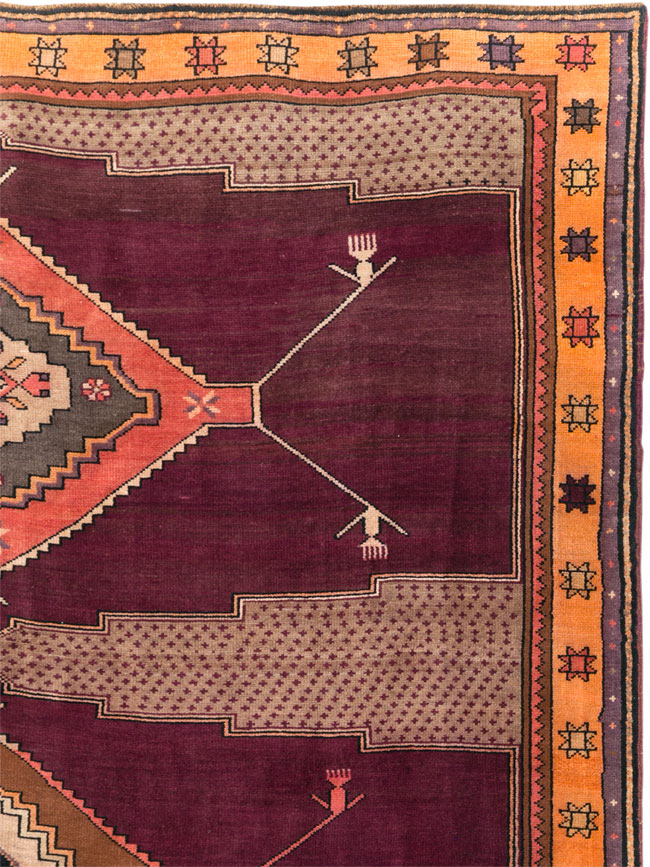 Vintage Turkish Anatolian Carpet, No.30917 - Galerie Shabab