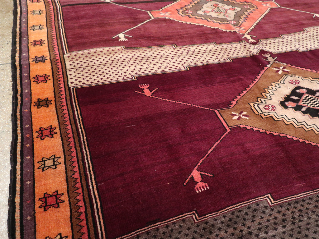 Vintage Turkish Anatolian Carpet, No.30917 - Galerie Shabab