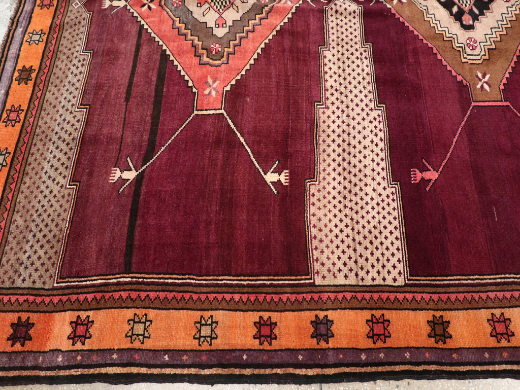 Vintage Turkish Anatolian Carpet, No.30917 - Galerie Shabab