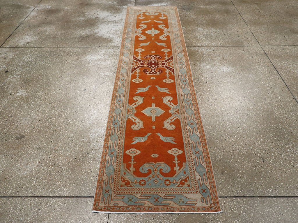 Vintage Indian Khotan Runner, No.30918 - Galerie Shabab