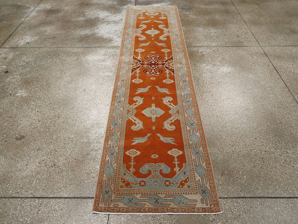 Vintage Indian Khotan Runner, No.30918 - Galerie Shabab
