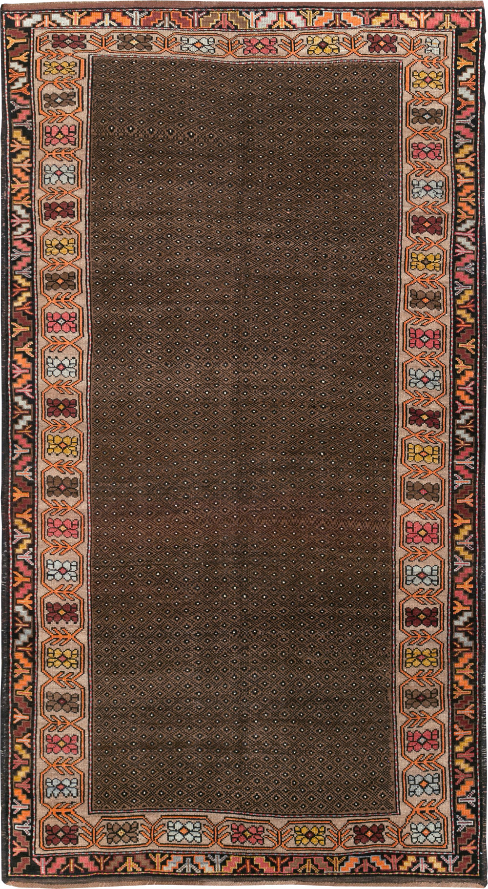 Vintage Turkish Anatolian Gallery Carpet, No.30922 - Galerie Shabab