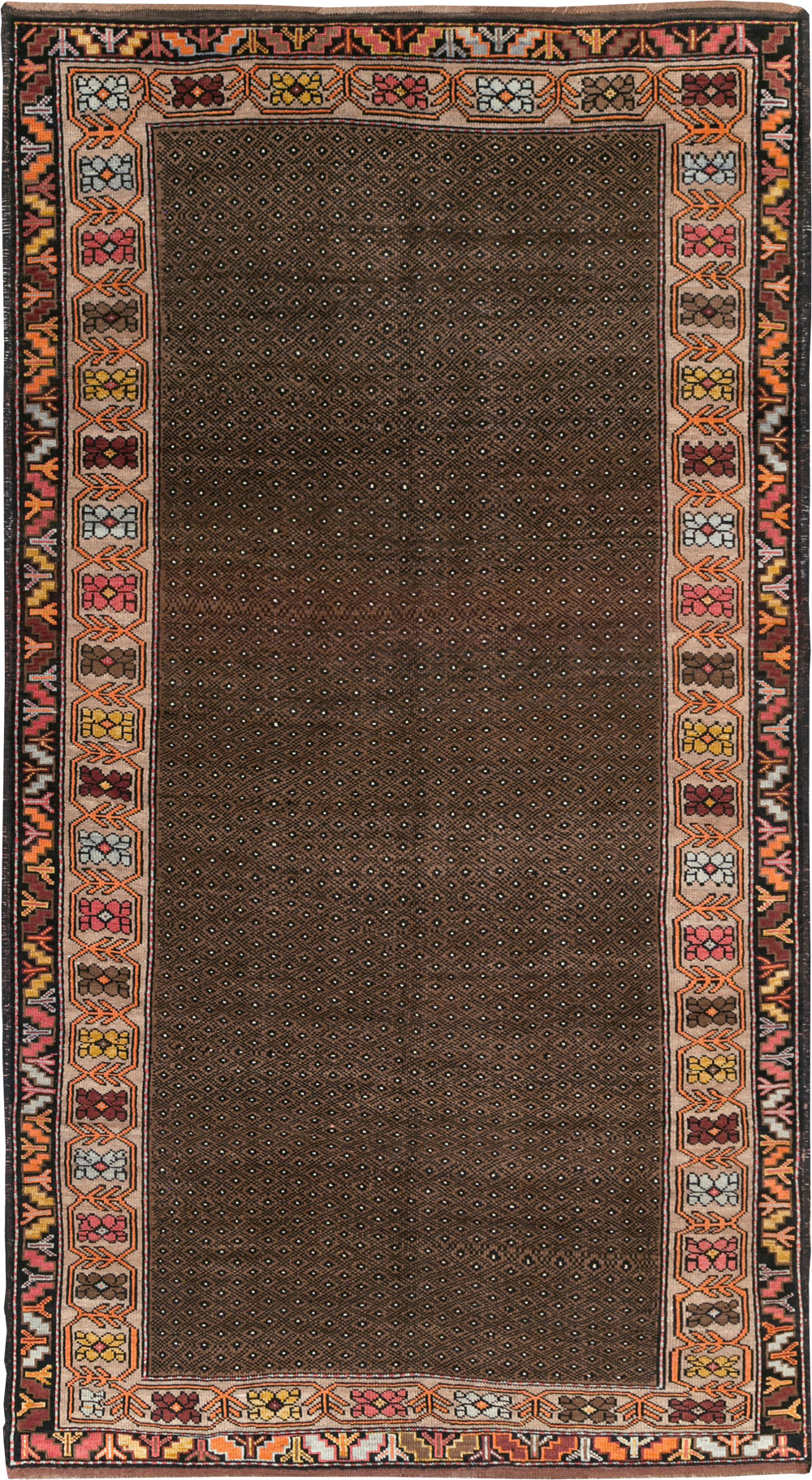Vintage Turkish Anatolian Gallery Carpet, No.30922 - Galerie Shabab