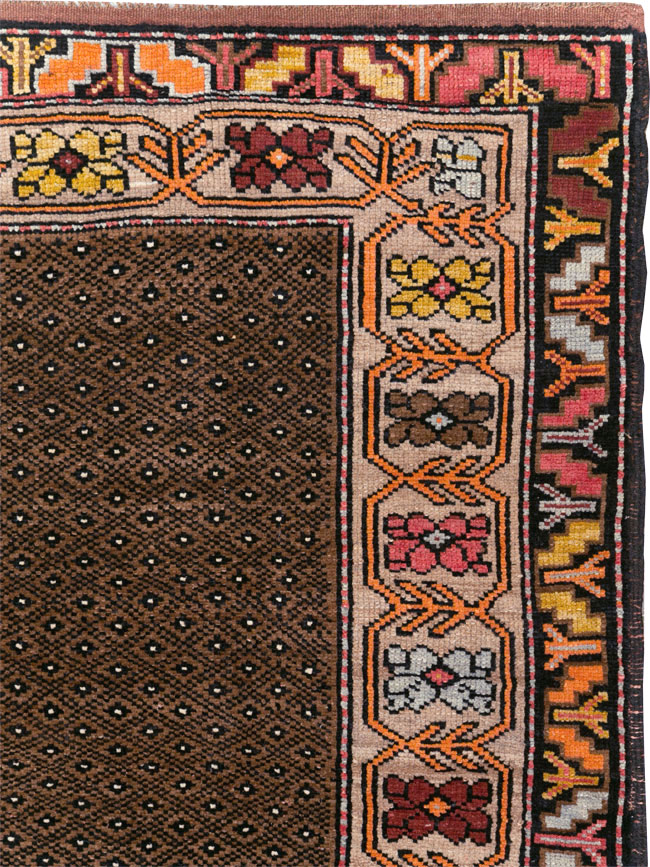 Vintage Turkish Anatolian Gallery Carpet, No.30922 - Galerie Shabab
