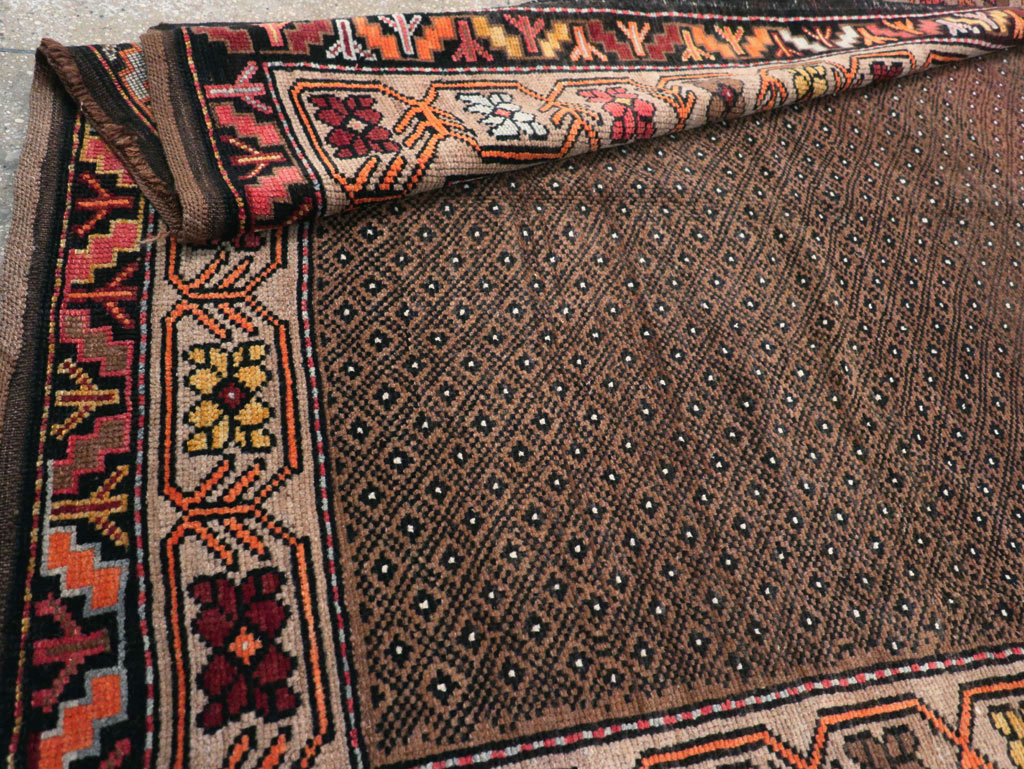 Vintage Turkish Anatolian Gallery Carpet, No.30922 - Galerie Shabab