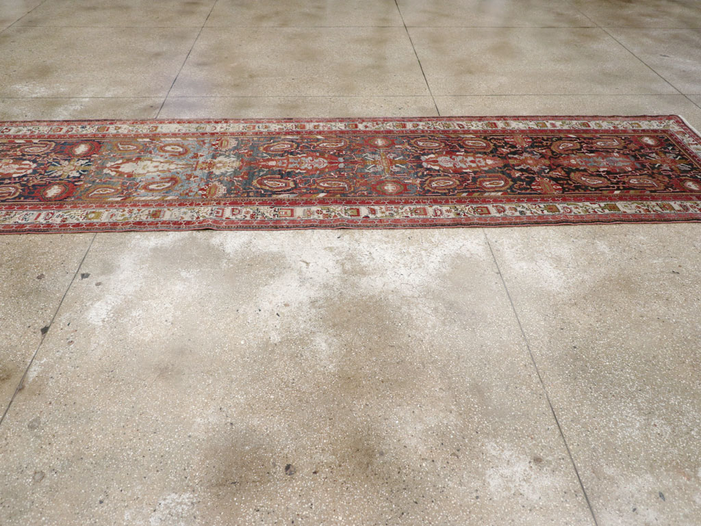Vintage Persian Malayer Runner, No.30923 - Galerie Shabab