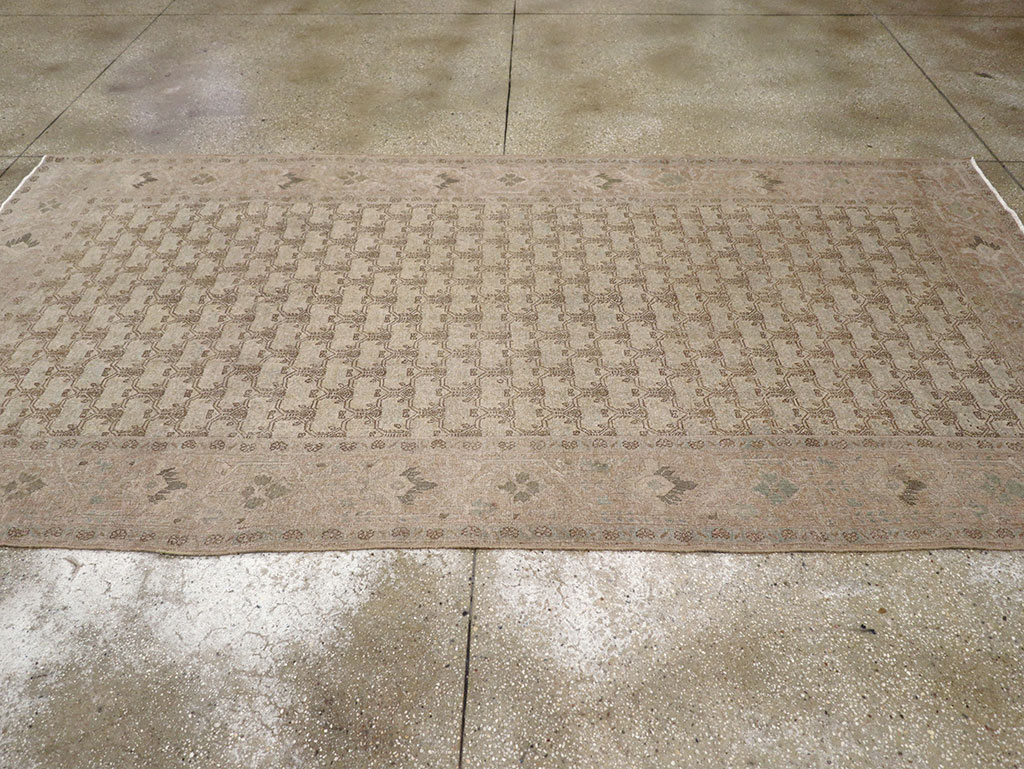 Vintage Persian Gallery Tabriz Carpet, No.30944 - Galerie Shabab