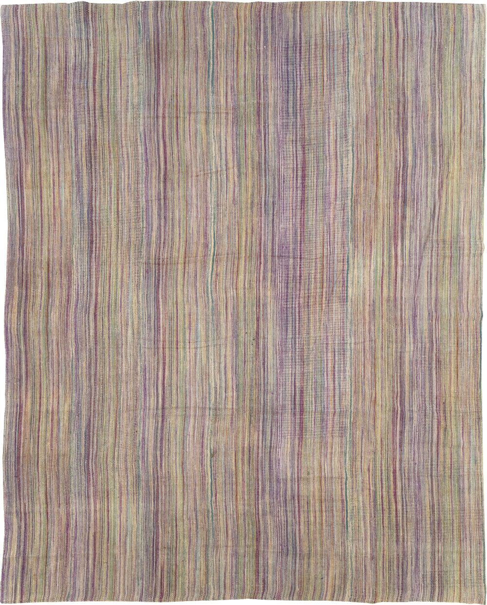 Modern Turkish Flatweave Room Size Carpet, No.30948 - Galerie Shabab