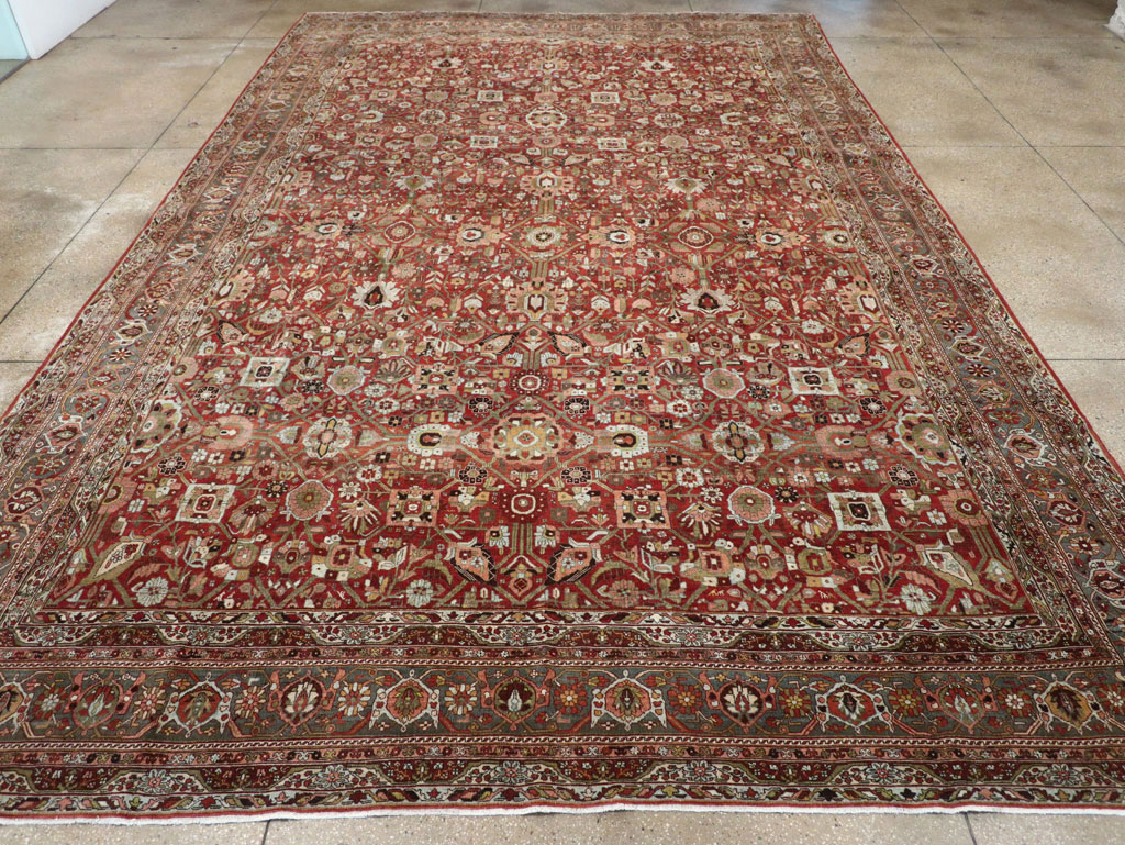 Antique Persian Bidjar Large Carpet, No.30953 - Galerie Shabab