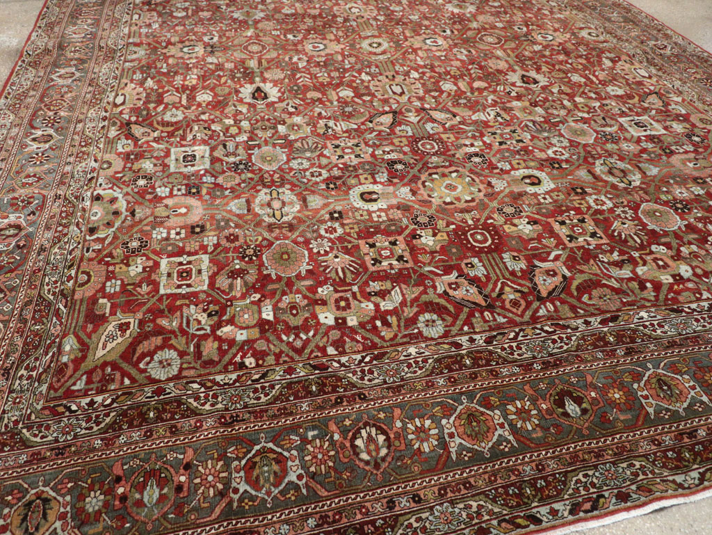 Antique Persian Bidjar Large Carpet, No.30953 - Galerie Shabab