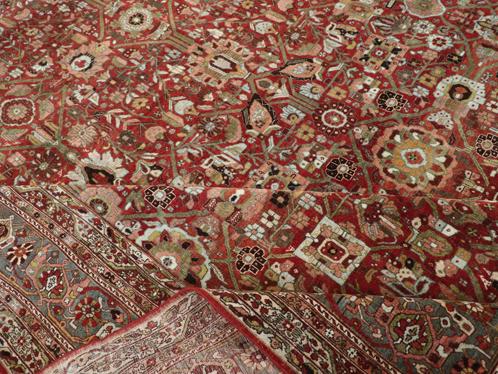 Antique Persian Bidjar Large Carpet, No.30953 - Galerie Shabab