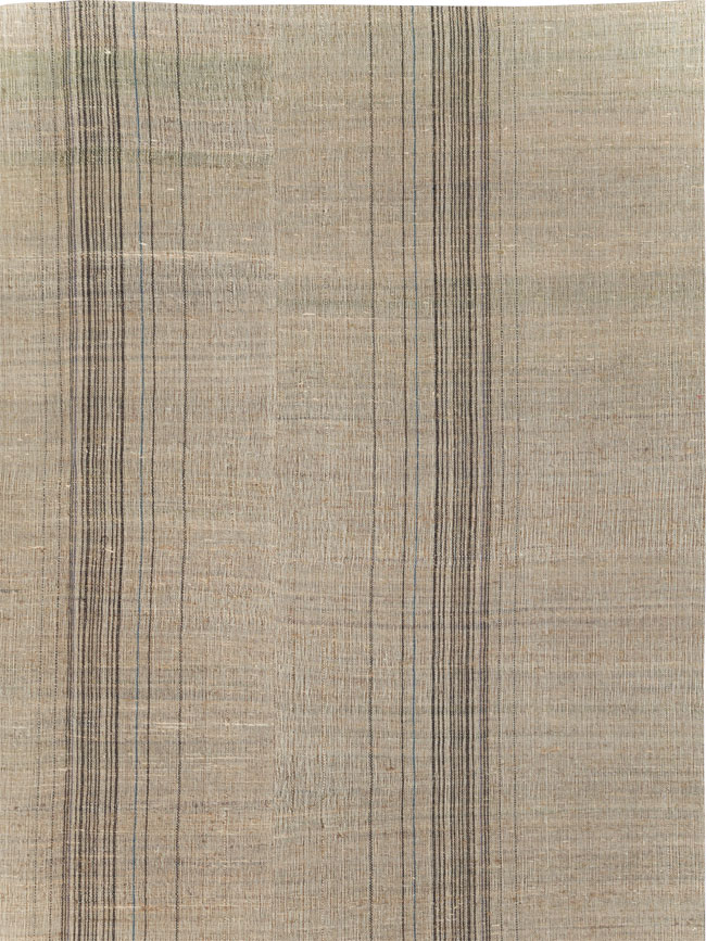 Modern Turkish Flatweave Kilim Room Size Carpet, No.30960 - Galerie Shabab