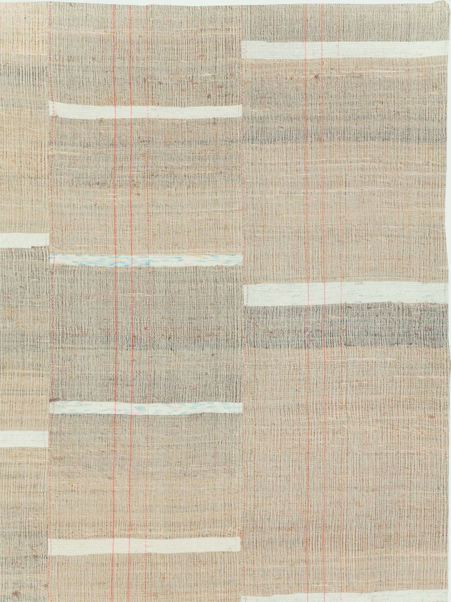 Contemporary Turkish Flatweave Kilim Room Size Carpet, No.30962 - Galerie Shabab