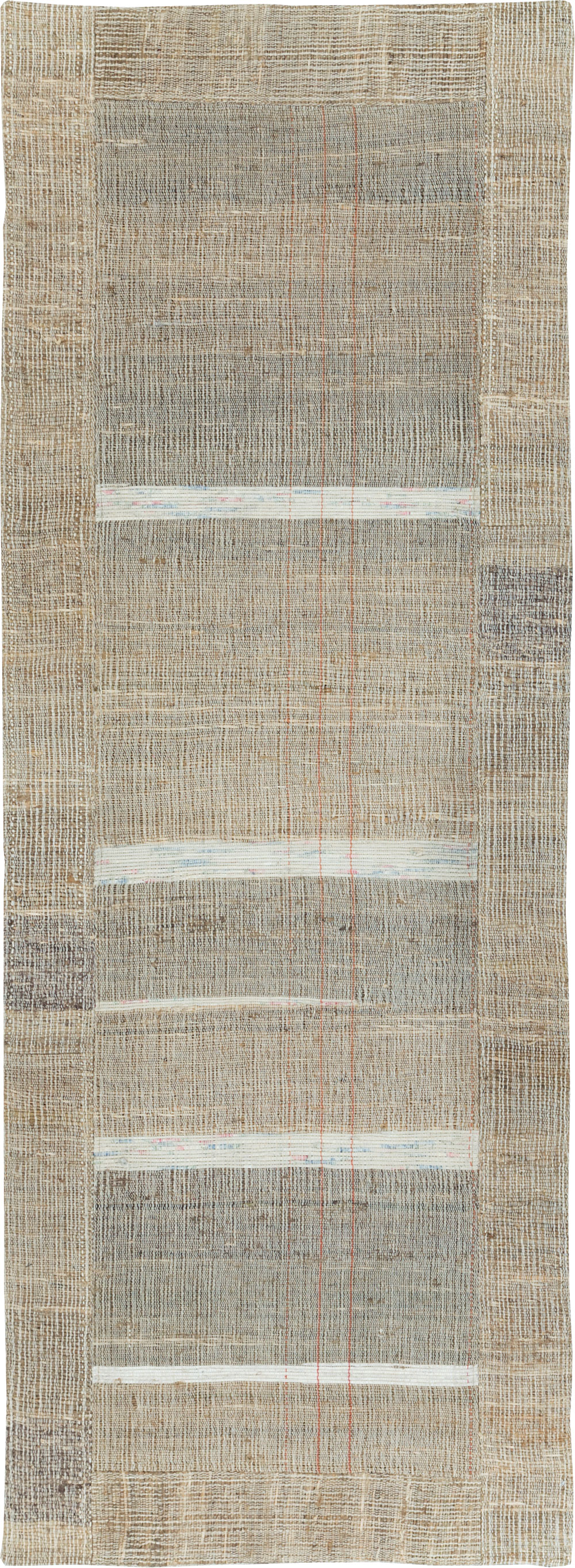 Modern Turkish Flatweave, No.30966 - Galerie Shabab