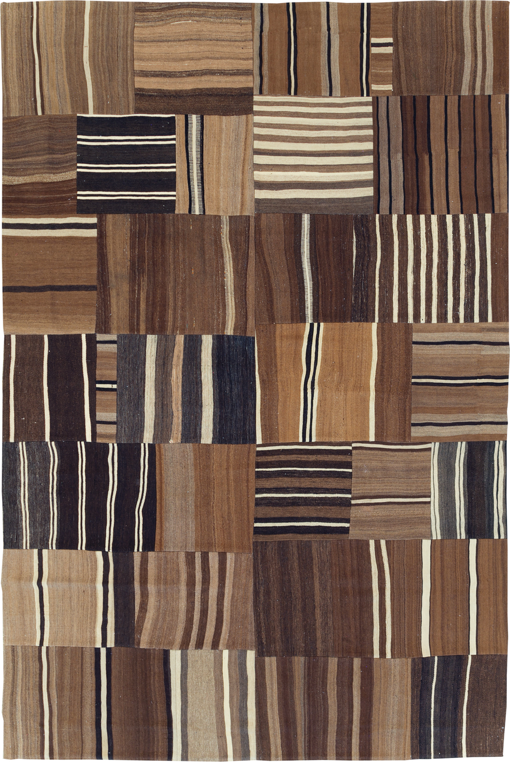 Modern Patchwork Kilim, No.30970 - Galerie Shabab