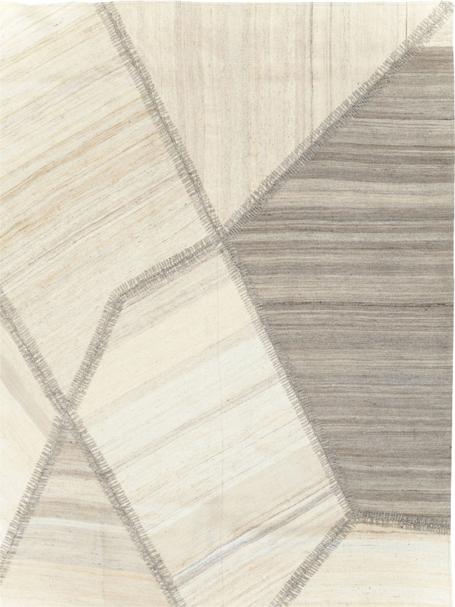Modern Turkish Flatweave Kilim, No.30971 - Galerie Shabab