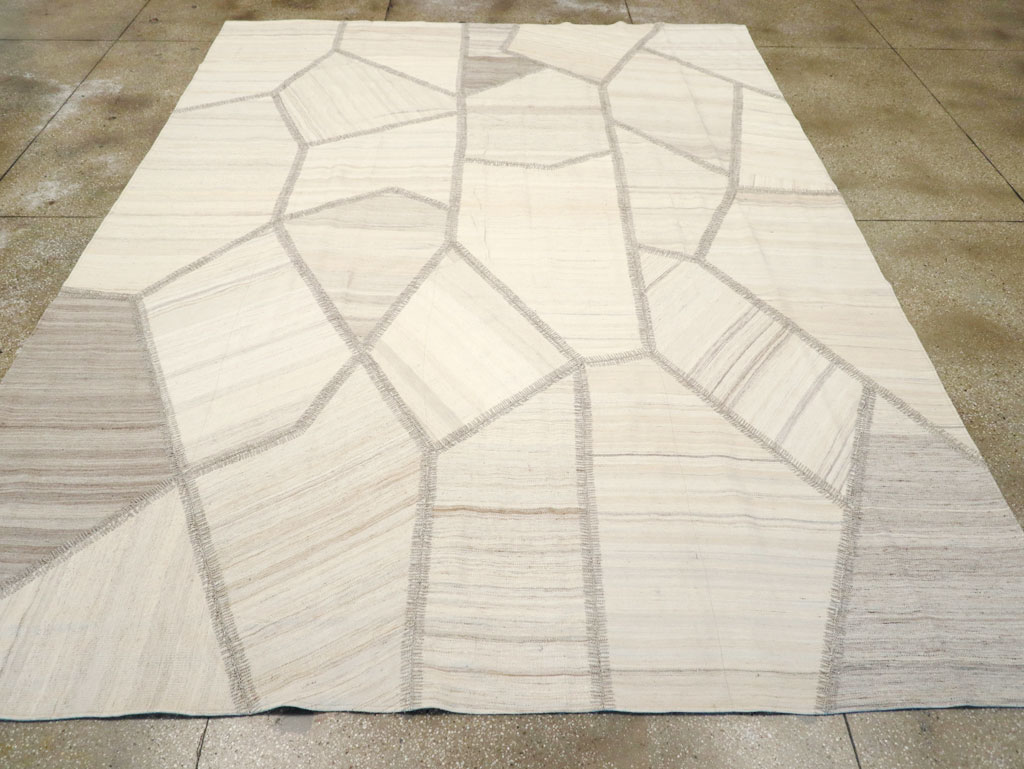 Modern Turkish Flatweave Kilim, No.30971 - Galerie Shabab