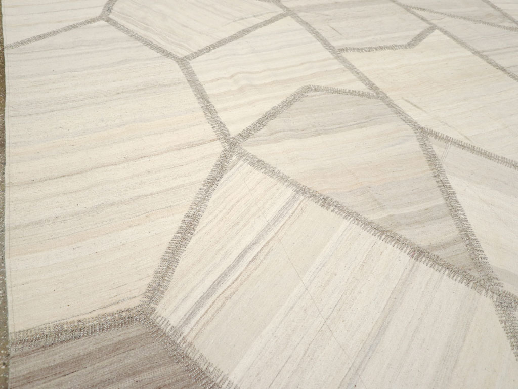 Modern Turkish Flatweave Kilim, No.30971 - Galerie Shabab