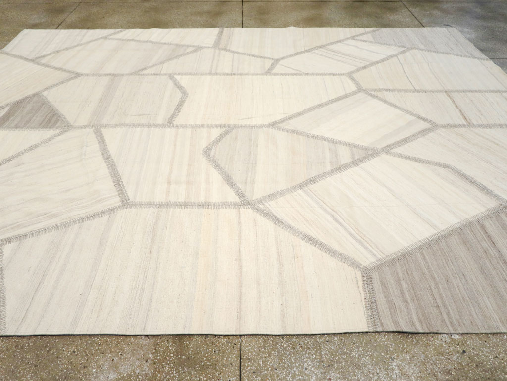 Modern Turkish Flatweave Kilim, No.30971 - Galerie Shabab