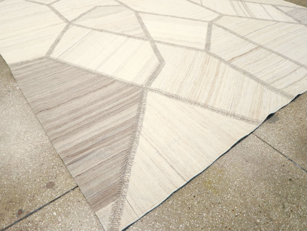 Modern Turkish Flatweave Kilim, No.30971 - Galerie Shabab