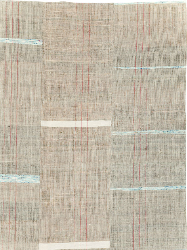 Contemporary Turkish Flatweave Kilim Room Size Carpet, No.30974 - Galerie Shabab