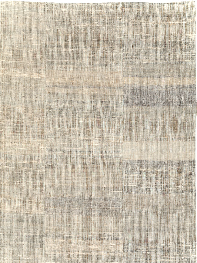 Contemporary Turkish Flatweave Kilim Room Size Carpet, No.30978 - Galerie Shabab