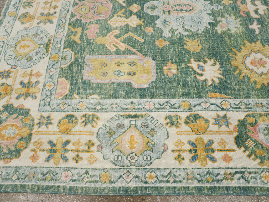 Modern Turkish Oushak, No.30980 - Galerie Shabab