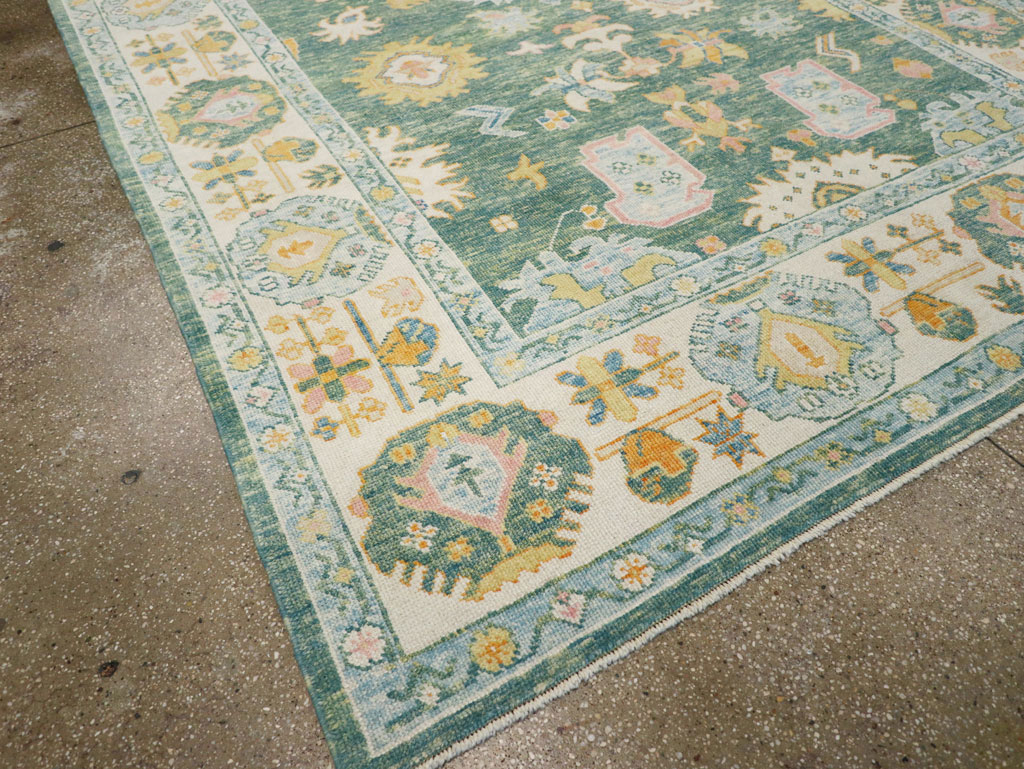 Modern Turkish Oushak, No.30980 - Galerie Shabab