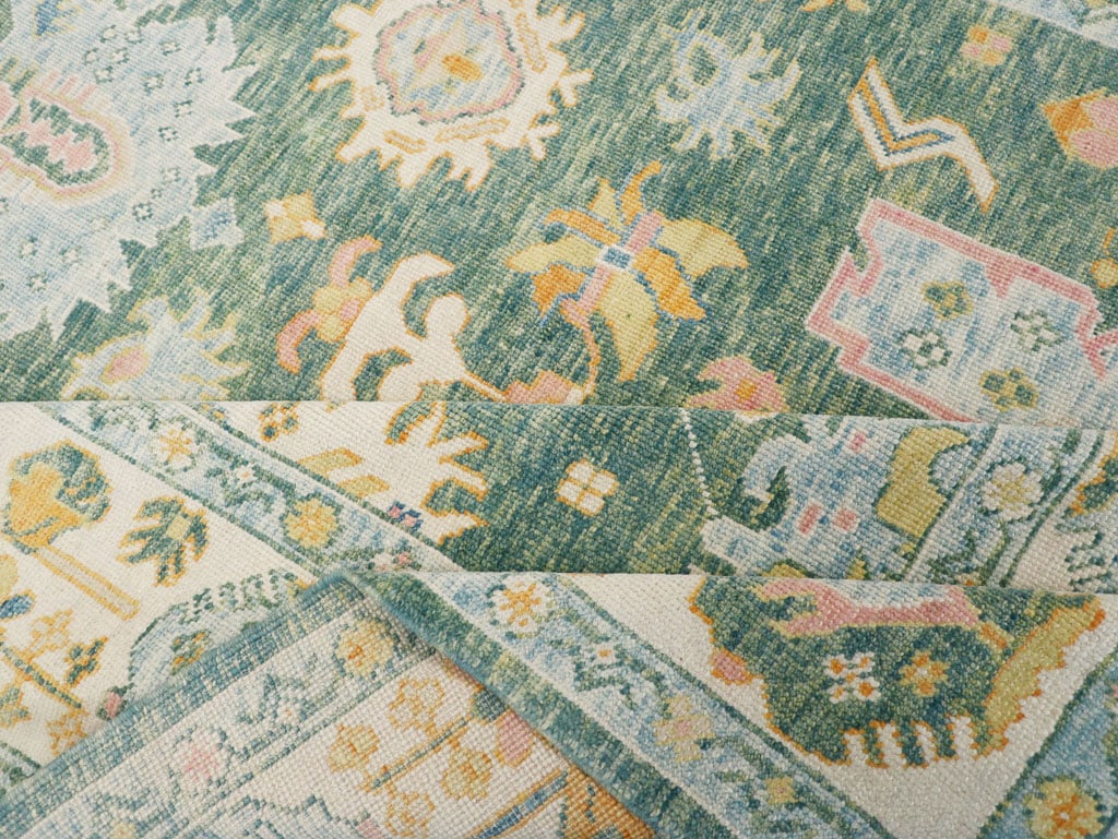 Modern Turkish Oushak, No.30980 - Galerie Shabab