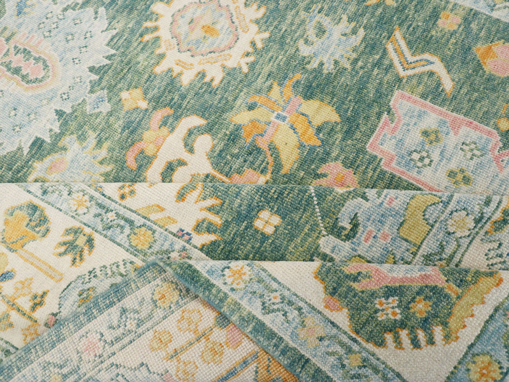 Modern Turkish Oushak, No.30980 - Galerie Shabab