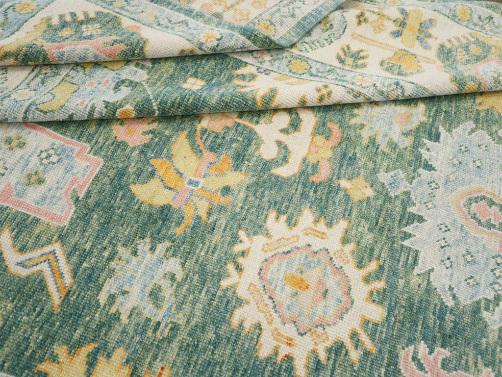 Modern Turkish Oushak, No.30980 - Galerie Shabab