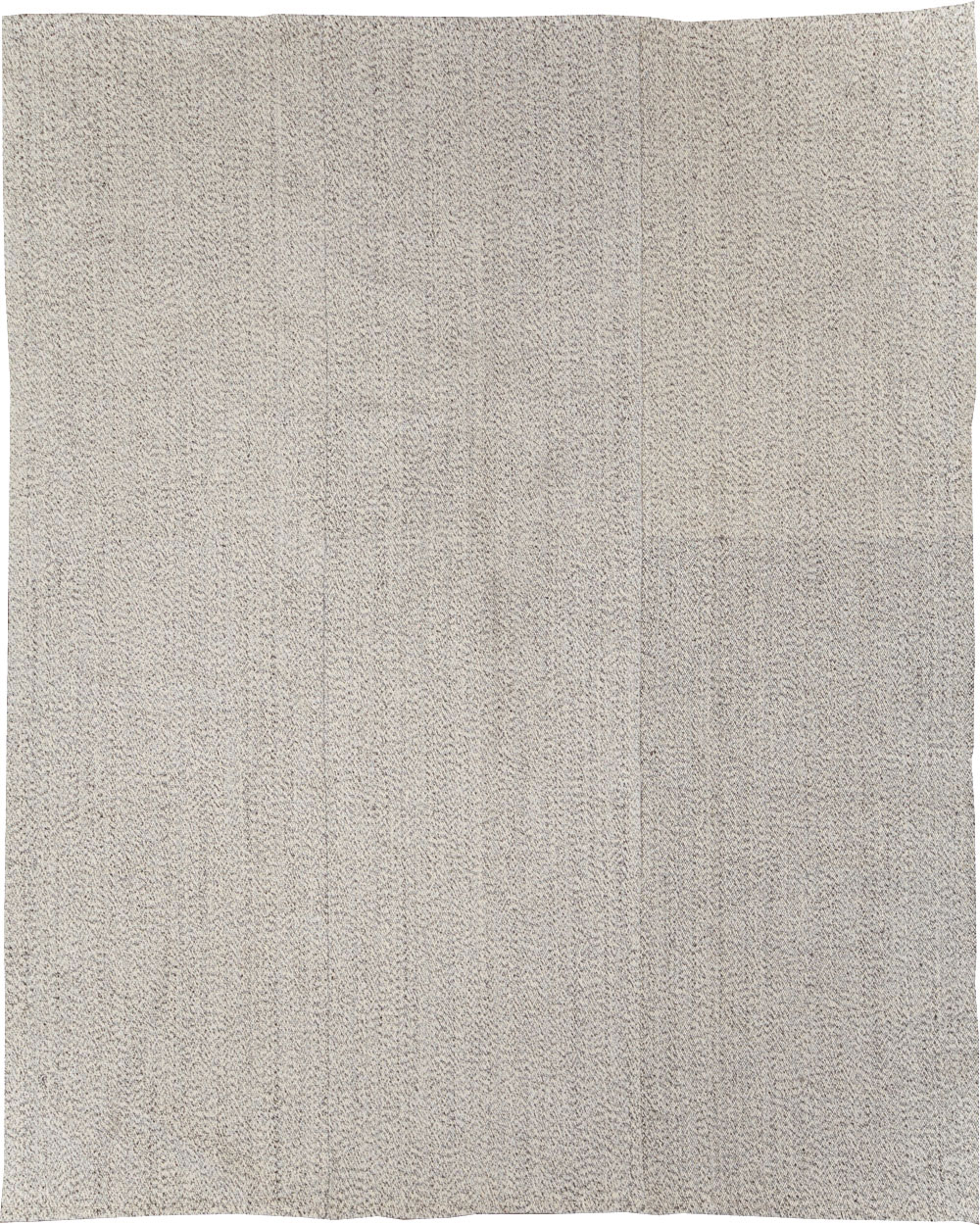 Vintage Turkish Flatweave Kilim Room Size Carpet, No.30984 - Galerie Shabab