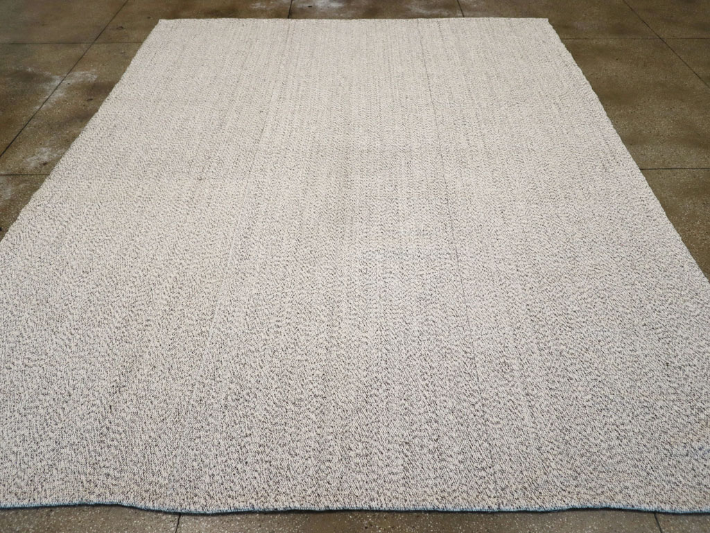 Vintage Turkish Flatweave Kilim Room Size Carpet, No.30984 - Galerie Shabab