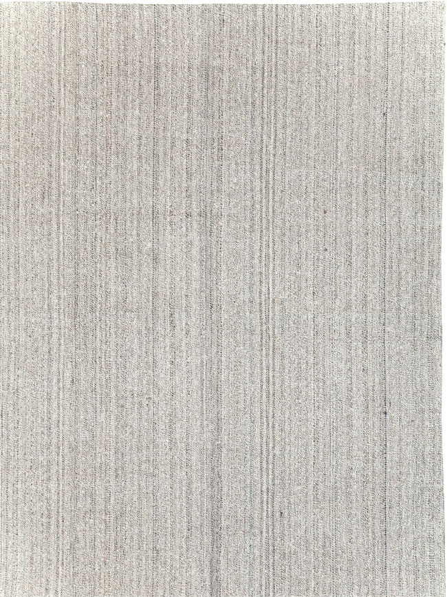 Vintage Turkish Flatweave Kilim Large Room Size Carpet, No.30988 - Galerie Shabab