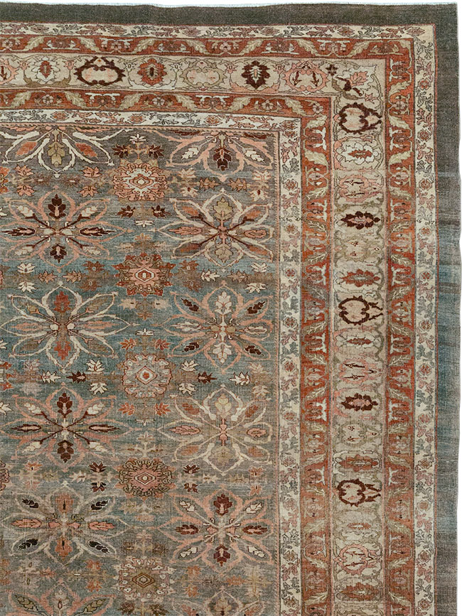 Antique Persian Bidjar Oversize Carpet, No.30993 - Galerie Shabab