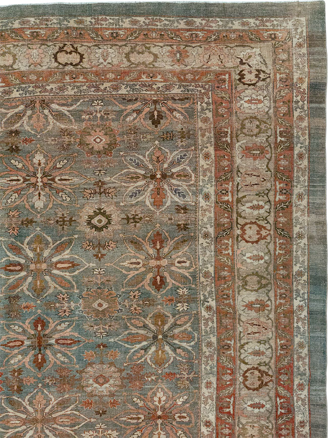 Antique Persian Bidjar Oversize Carpet, No.30993 - Galerie Shabab