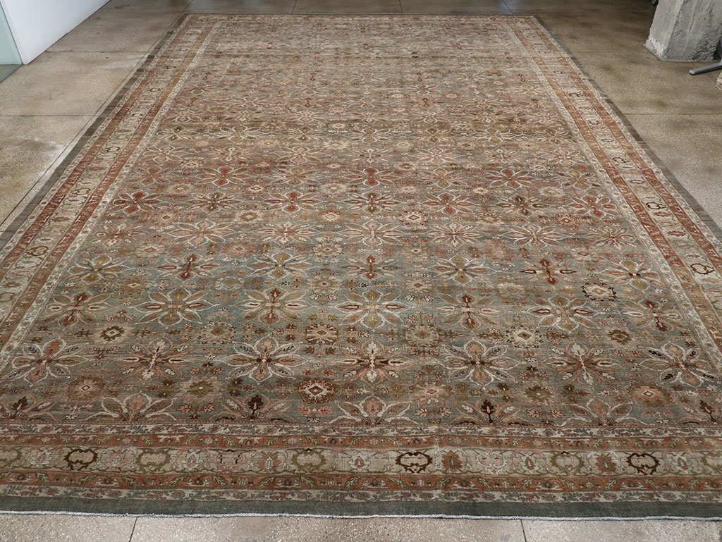 Antique Persian Bidjar Oversize Carpet, No.30993 - Galerie Shabab