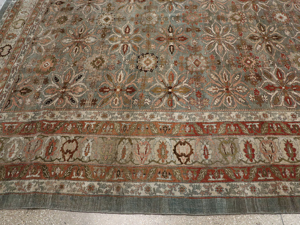 Antique Persian Bidjar Oversize Carpet, No.30993 - Galerie Shabab